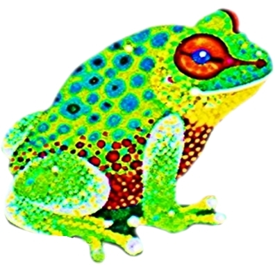  Frogs, Like Smiles, Birds And Flowers, Are Needed For Our Well-being Says Artist Hartmut Jager